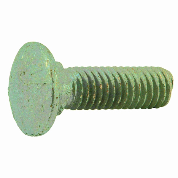 Midwest Fastener Carriage Bolt, Square Neck, 16 (Coarse), 1-1/4 in L, Steel, Hot Dipped Galvanized, 15 PK 35223 - main